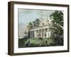 The Home of Washington-Currier & Ives-Framed Giclee Print