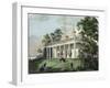 The Home of Washington-Currier & Ives-Framed Giclee Print