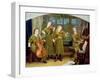 The Home Quartet: Mrs Vernon Lushington and Her Children, 1883-Arthur Hughes-Framed Giclee Print