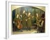The Home Quartett, 1882 (Mrs.Vernon Lushington and her daughters)-Arthur Hughes-Framed Giclee Print