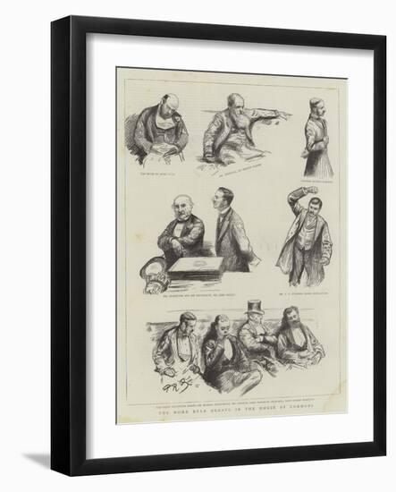 The Home Rule Debate in the House of Commons-Charles Paul Renouard-Framed Giclee Print