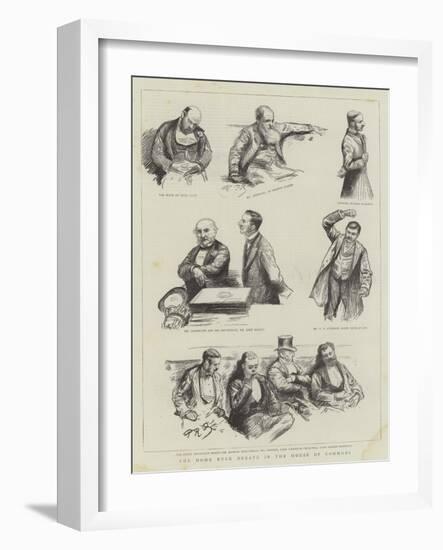 The Home Rule Debate in the House of Commons-Charles Paul Renouard-Framed Giclee Print