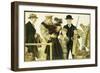 The Homecoming, 1918 (Oil on Canvas)-Joseph Christian Leyendecker-Framed Giclee Print