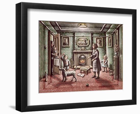The Homecoming Bearing Gifts, 1993-PJ Crook-Framed Premium Giclee Print