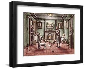 The Homecoming Bearing Gifts, 1993-PJ Crook-Framed Premium Giclee Print