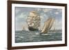 The Homecoming-Montague Dawson-Framed Giclee Print