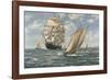 The Homecoming-Montague Dawson-Framed Giclee Print