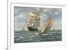 The Homecoming-Montague Dawson-Framed Giclee Print