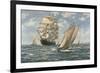 The Homecoming-Montague Dawson-Framed Giclee Print