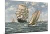 The Homecoming-Montague Dawson-Mounted Giclee Print