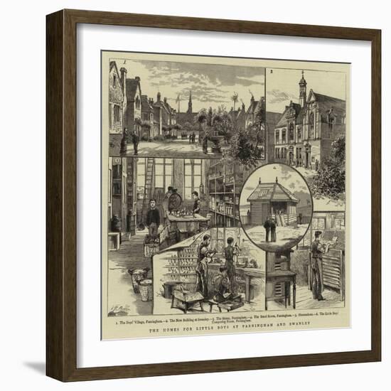 The Homes for Little Boys at Farningham and Swanley-null-Framed Giclee Print