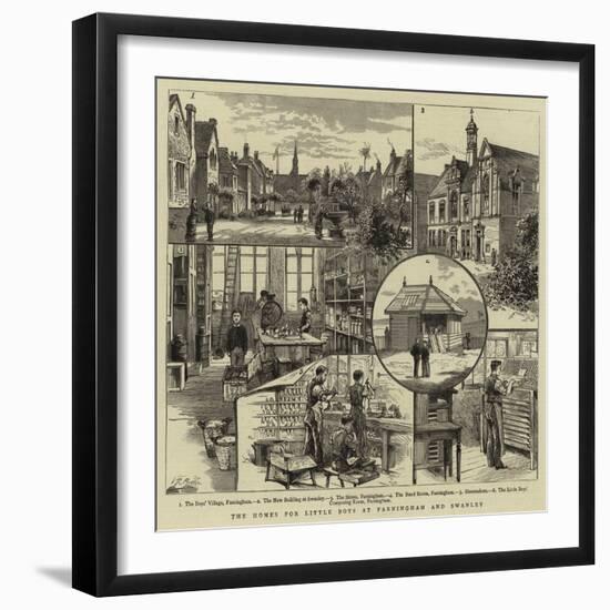 The Homes for Little Boys at Farningham and Swanley-null-Framed Giclee Print