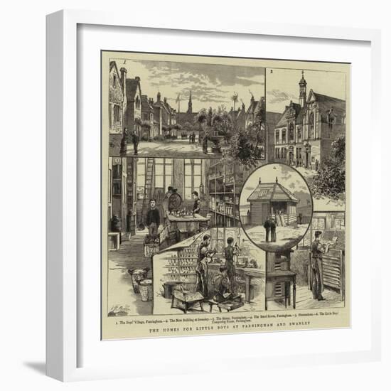 The Homes for Little Boys at Farningham and Swanley-null-Framed Giclee Print