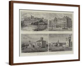 The Homes of the Princess Beatrice-null-Framed Giclee Print