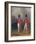 The Hon. Artillery Company-Officer and Private, 1848, (1914)-Henry Martens-Framed Giclee Print