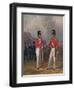 The Hon. Artillery Company-Officer and Private, 1848, (1914)-Henry Martens-Framed Giclee Print