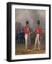 The Hon. Artillery Company-Officer and Private, 1848, (1914)-Henry Martens-Framed Giclee Print