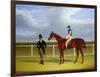 The Hon. E. Petre's Rowton with W. Scott Up, and His Trainer at Doncaster-John Frederick Herring I-Framed Giclee Print