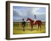 The Hon. E. Petre's Rowton with W. Scott Up, and His Trainer at Doncaster-John Frederick Herring I-Framed Giclee Print