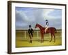 The Hon. E. Petre's Rowton with W. Scott Up, and His Trainer at Doncaster-John Frederick Herring I-Framed Giclee Print