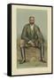 The Hon Gerald William Lascelles-Sir Leslie Ward-Framed Stretched Canvas