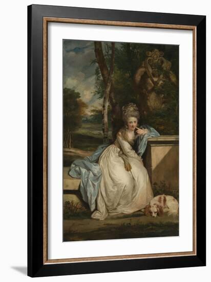 The Hon. Miss Monckton, 1777?8-Sir Joshua Reynolds-Framed Giclee Print