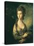 The Hon. Mrs. Thomas Graham-Thomas Gainsborough-Stretched Canvas