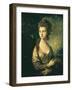 The Hon. Mrs. Thomas Graham-Thomas Gainsborough-Framed Art Print