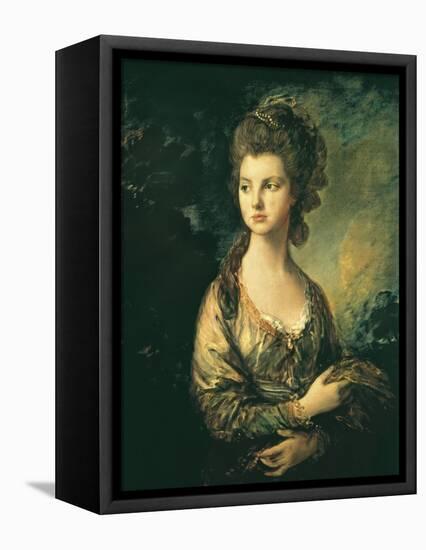 The Hon. Mrs. Thomas Graham-Thomas Gainsborough-Framed Stretched Canvas