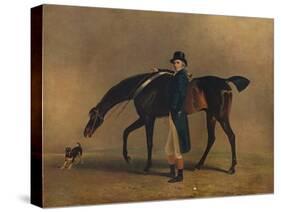The Hon. Peniston Lamb with His Horse Assassin, 1929-Benjamin Marshall-Stretched Canvas