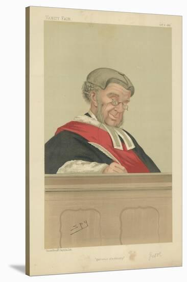 The Hon Sir William Robert Grove-Sir Leslie Ward-Stretched Canvas