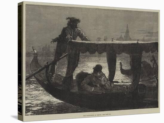 The Honeymoon at Venice-Frederick Barnard-Stretched Canvas