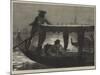 The Honeymoon at Venice-Frederick Barnard-Mounted Giclee Print