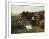 The Honeymoon Breakfast, 1887-Daniel Ridgway Knight-Framed Giclee Print