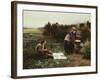 The Honeymoon Breakfast, 1887-Daniel Ridgway Knight-Framed Giclee Print