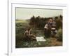 The Honeymoon Breakfast, 1887-Daniel Ridgway Knight-Framed Giclee Print