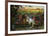 The Honeymoon (Oil on Board)-Marcus Stone-Framed Giclee Print