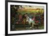 The Honeymoon (Oil on Board)-Marcus Stone-Framed Giclee Print