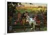 The Honeymoon (Oil on Board)-Marcus Stone-Framed Giclee Print