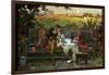 The Honeymoon (Oil on Board)-Marcus Stone-Framed Giclee Print