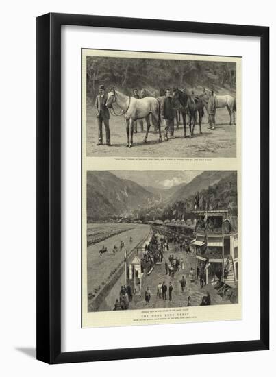 The Hong Kong Derby-null-Framed Giclee Print