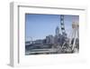 The Hong Kong Observation Wheel, Victoria Harbour, with the International Convention Centre, Hong K-Fraser Hall-Framed Photographic Print