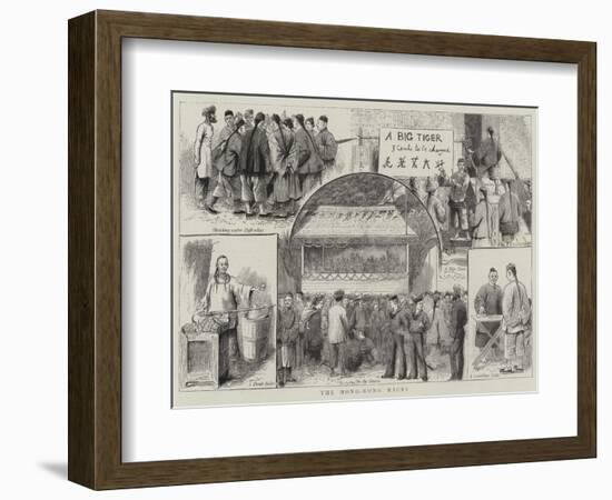 The Hong-Kong Races-null-Framed Premium Giclee Print