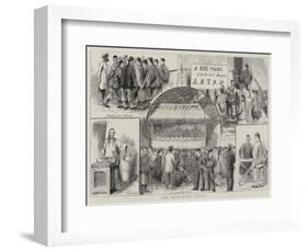 The Hong-Kong Races-null-Framed Premium Giclee Print