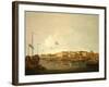 The Hongs at Canton from the South East, with a Regatta on the Pearl River-Thomas Daniell-Framed Giclee Print