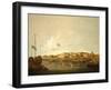 The Hongs at Canton from the South East, with a Regatta on the Pearl River-Thomas Daniell-Framed Giclee Print