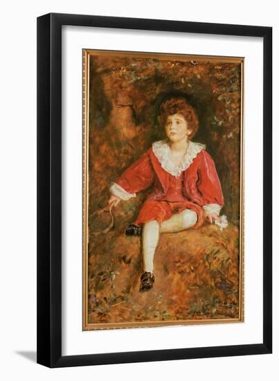 The Honorable John Neville Manners (Oil on Canvas)-John Everett Millais-Framed Giclee Print