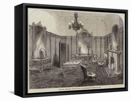 The Honourable Artillery Company's Ball, the Princess's of Wales Boudoir-Thomas Harrington Wilson-Framed Stretched Canvas