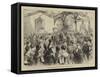 The Honourable Artillery Company's Ball-Godefroy Durand-Framed Stretched Canvas