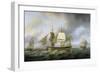 The Honourable E.I. Company's Ship 'Belvedere', Captain Charles Christie Commander, 1800-Thomas Luny-Framed Giclee Print